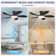 48 Inch Modern Low Profile Ceiling Fans With Lights And Remote/app