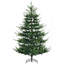 7.5 Foot Artificial Christmas Tree, Pine Hinged Xmas Tree With 1218 Realistic Branches, Steel Base, Auto Open, Green-701736731