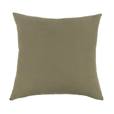 20" X 20" French Linen Throw Pillow