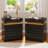 2-Drawer Nightstand With Light-1699569712
