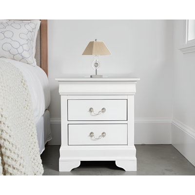 Zapopan White Nightstand