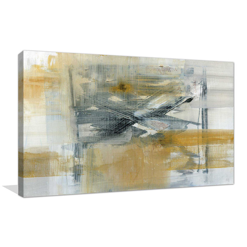 «Reflections I», reproduction de peinture acrylique sur toile, H 36 po x l 60 po x P 1,5 po