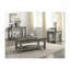 Table basse en bois avec tablette de plancher et 2 tiroirs-422223955