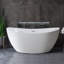 Baignoire autoportante en acrylique Naha-95416903-95416901