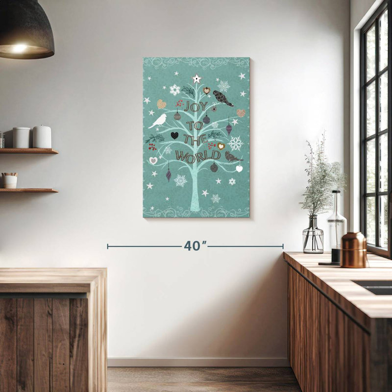 L'arbre embelli, H 36 po x l 24 po