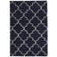 Tapis bleu marine Oharare
