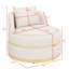 Fauteuil d'appoint en velours surdimensionné avec coussin de siège Degree-117789377