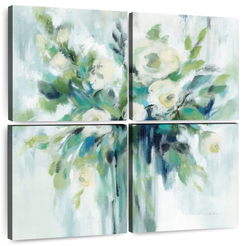 Vase de fleurs, H 26 po x l 26 po