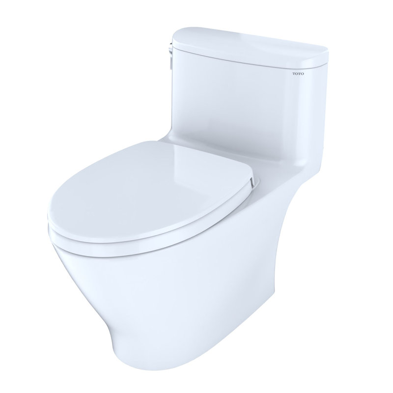 Nexus® 1 GPF (Water Efficient) Elongated One-Piece Toilet (Seat Included), Cotton