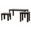 Ensemble de tables basses 3 pièces Cristobal-40254359-40254360