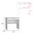80 C Writting Desk, Compact Workstation With Drawer And Lower Shelf-1623717979