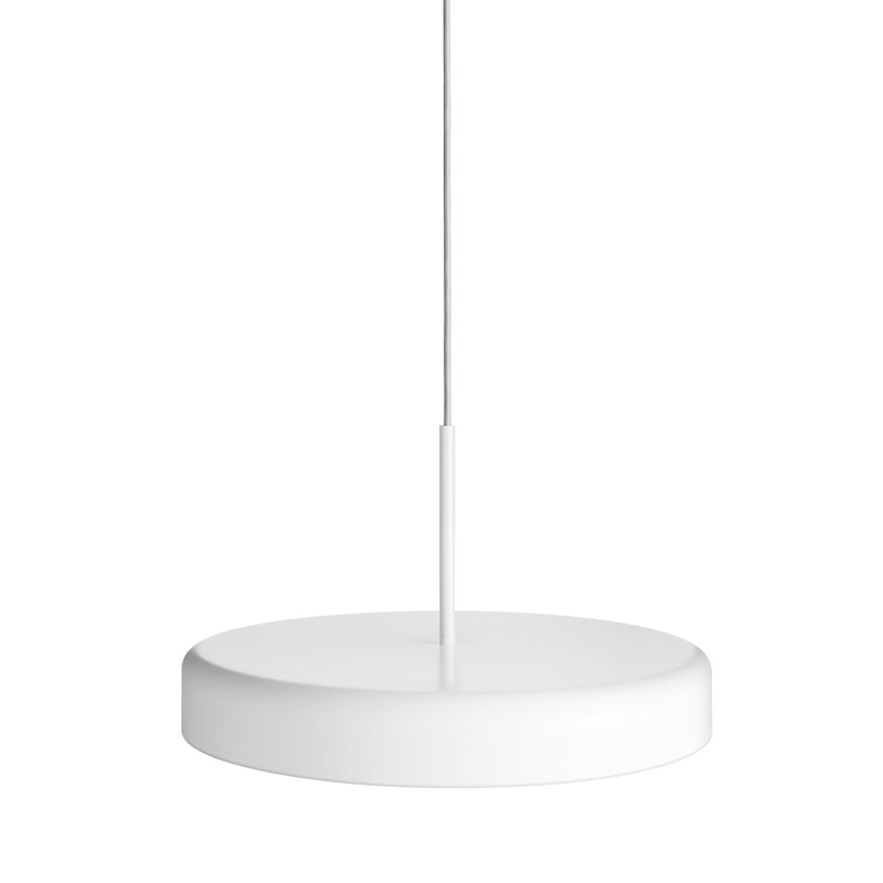 Luminaire suspendu Bobber, Blanc, H 11 po x l 20 po x P 20 po
