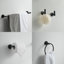 Stainless Steel Wall-Mounted 5-piece bathroom hardware set-112581020