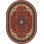 Tapis oriental rouge Clarence