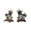 2 Piece Chinese Dogs Figurine Set