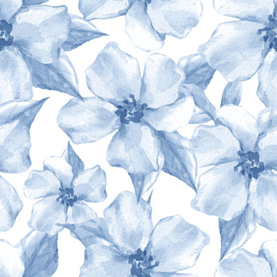 Motif floral sans couture Wolfdale par Ogri