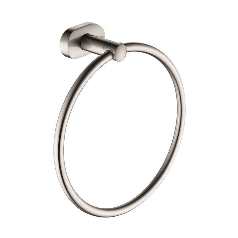 Ensemble de quincaillerie de salle de bain 4 pièces Aria, Nickel brossé