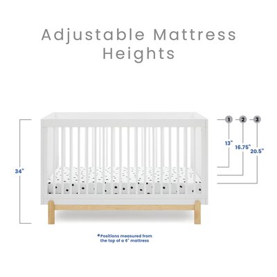 Delta Children Poppy 4-in-1 Convertible Crib & Reviews | Wayfair