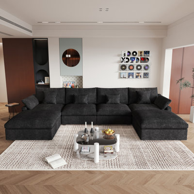 Kyna 6 - Piece Slipcovered Sectional