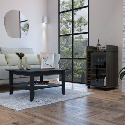 Table basse avec rangement