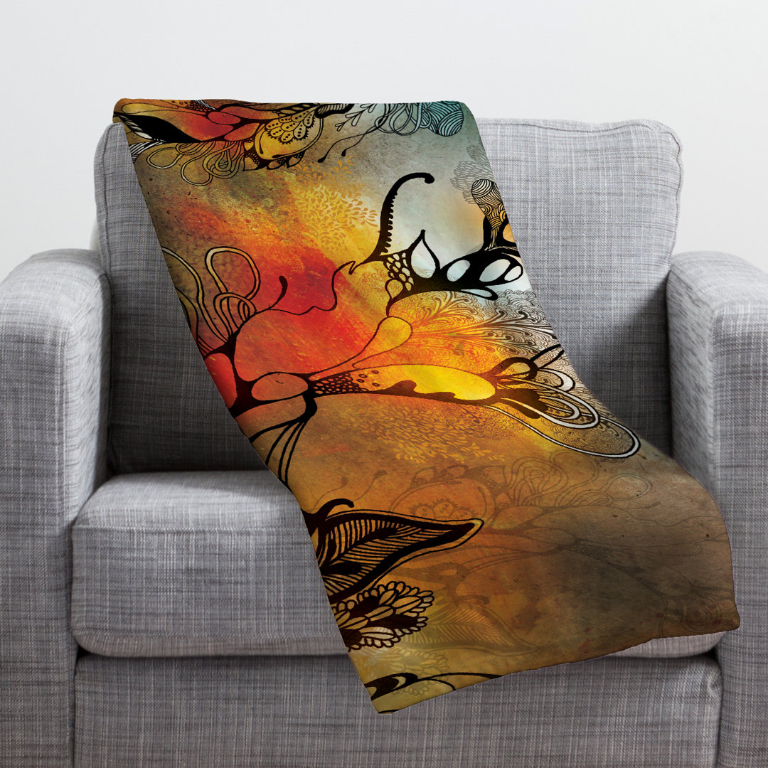 Iveta Abolina Throw Blanket Deny Designs 