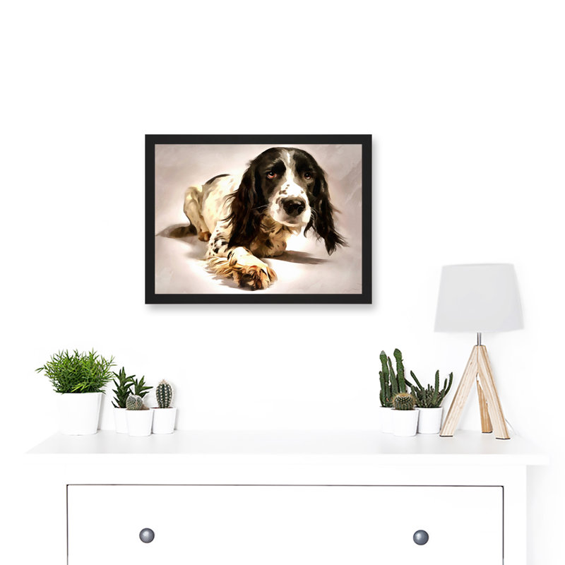 Springer Spaniel Cute Dog - Print