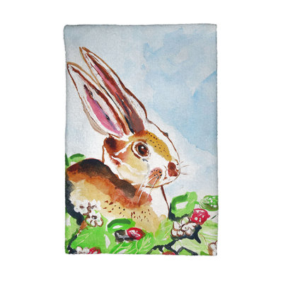 Serviette de cuisine lapin right