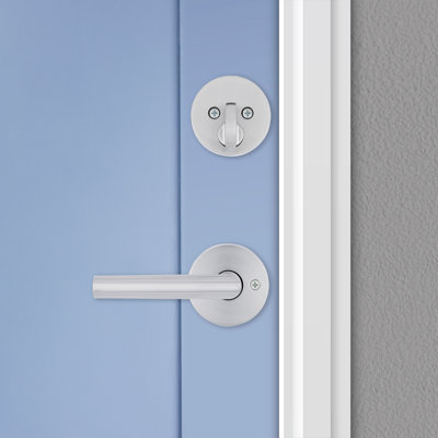 Kwikset Milan Round Keyed Lever