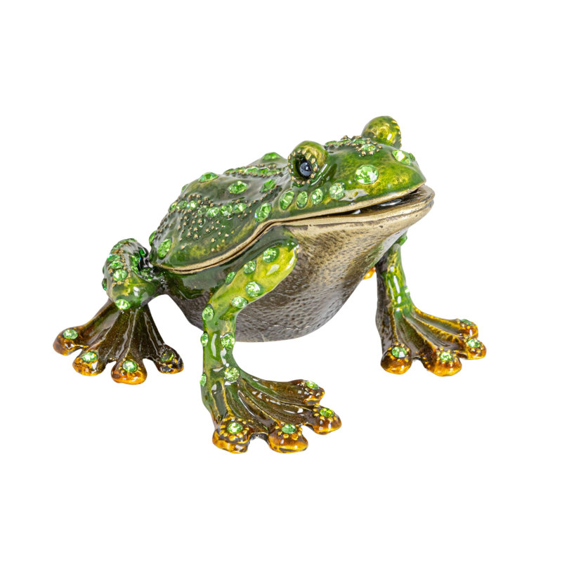 Boîte à bijoux bijou grenouille