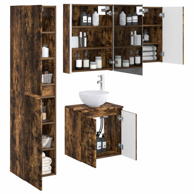 Vanity & Mirror Set
