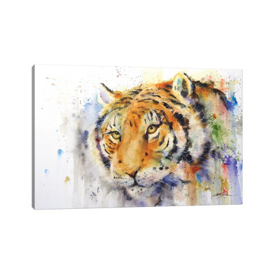 Tigre par Dean Crouser - reproduction d'art sur toile tendue