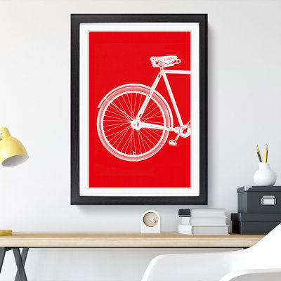 Bicycle No.1 - Picture Frame Graphic Art