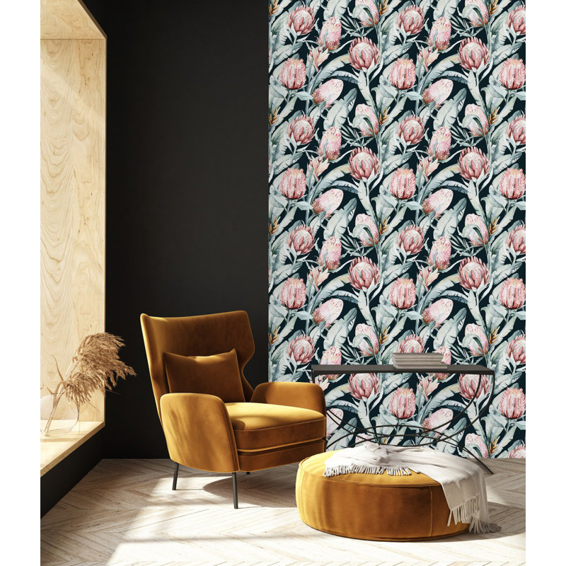 Panneau de papier peint Houtz, L 2,08 pi x L 10,42 pi