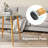 Round Glass Top Metal Base Dining Table