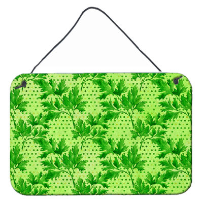 Traditional Plants & Flowers Wall Decor on Metal
