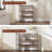 Londale Wooden Extendable Bookcase Open Bookshelf