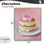 Coquette Pancakes avec crème fouettée, estampe numérique, design par The Prints Vibe-130757152-130757157