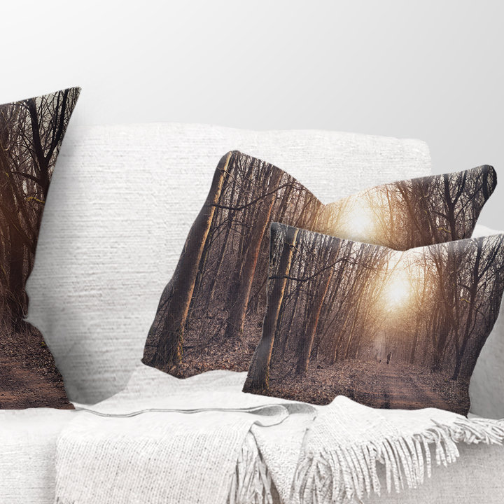 Reversible Throw Pillow