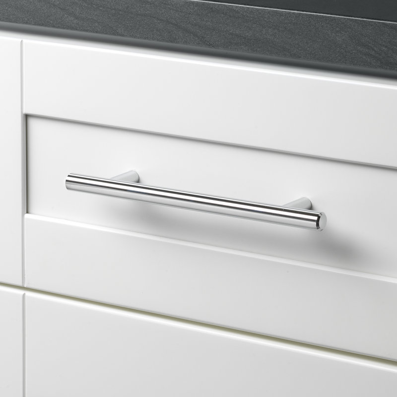 Roman Modern Bar Pull, 5 1/16", Polished Chrome
