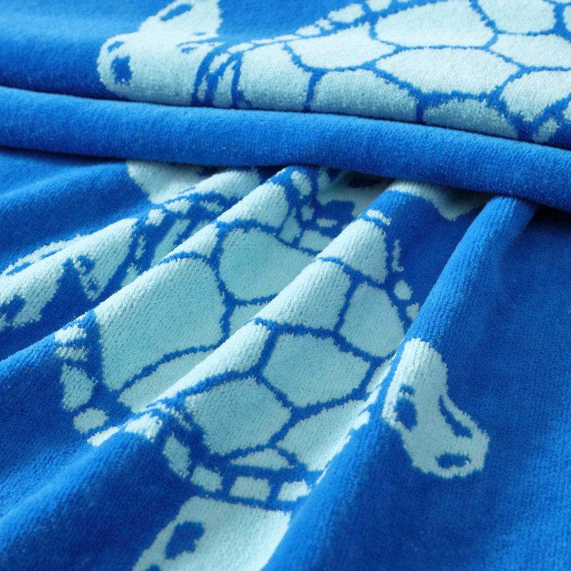 Tommy Bahama Fish Blue 2 Piece Beach Towel Set, Fish Blue