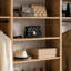 Système d'organisation mural en bois blanc Devi-133706117