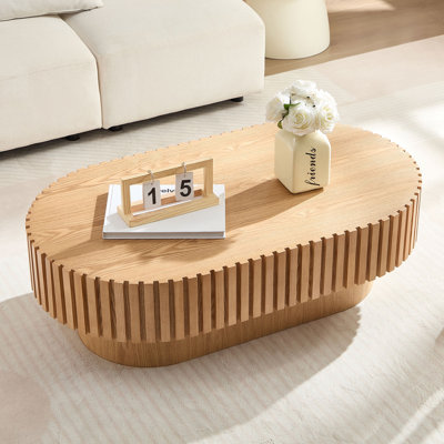 MDF Oval Coffee Table