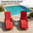 Outdoor 4'' Rocking Chair Chair Pad-599812526-594168019