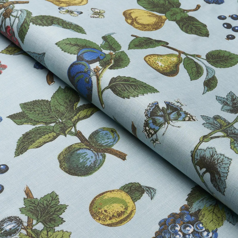 Berry Grove Fabric, Sky