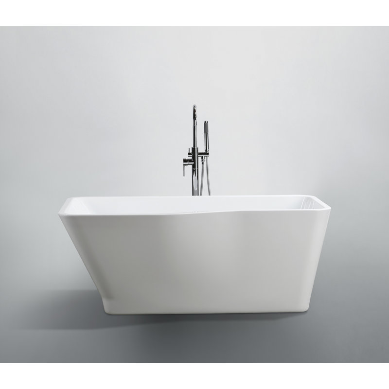 Toulouse 59'' x 31'' Soaking Acrylic Bathtub