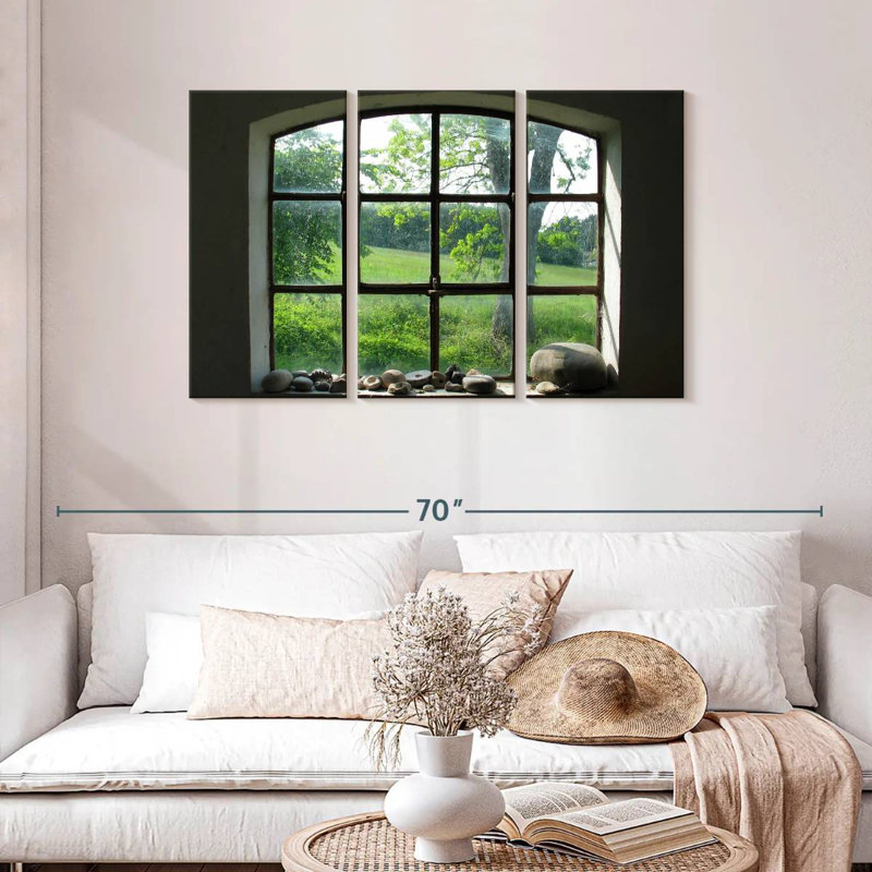 Lilie Old Stable Window, 28" H x 45" W