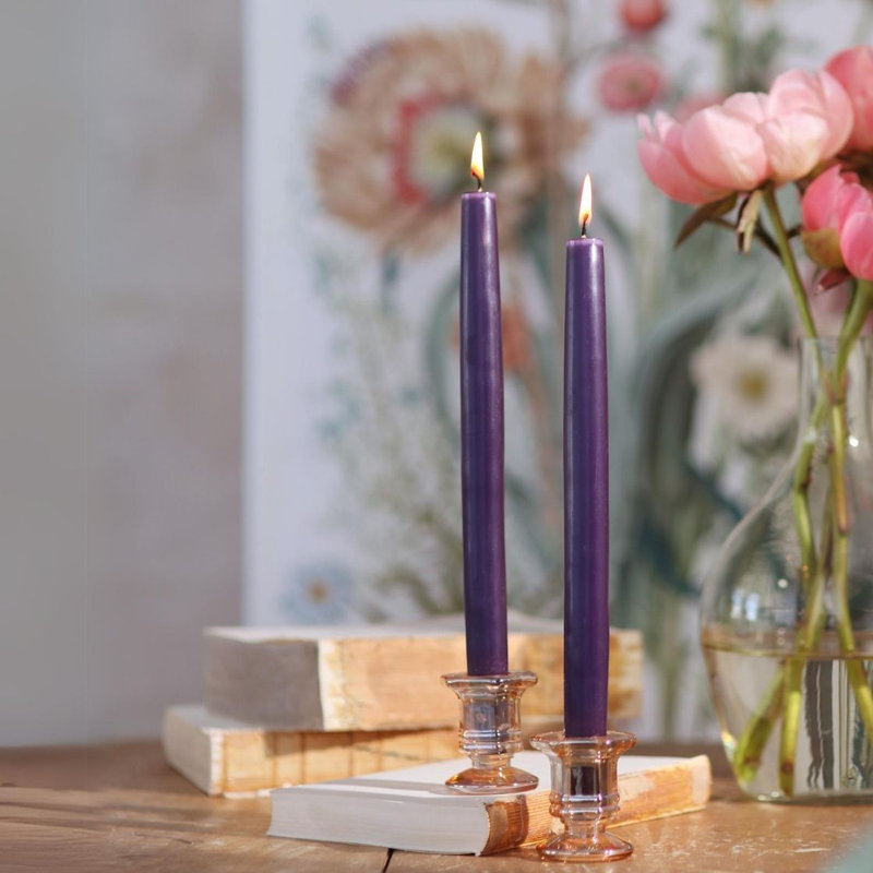 100% cire d'abeille pure lilas, Aubergine