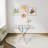 Glass Top Metal Base Dining Table-733146909