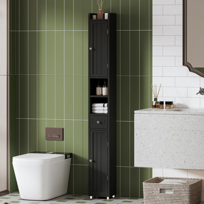 Narrow Bathroom Storage Cabinet