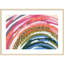 «Rainbow Splash» par Yvette St. Amant, reproduction d'art encadrée sur bois-100672556